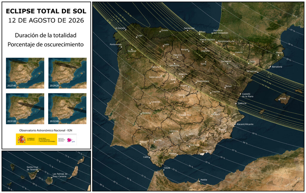 éclipse totale de Soleil Marques de Base
